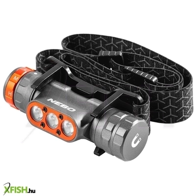 nebo neb-hlp-1001-g transcend 1500, fejlámpa, 1500 lm - 30 lm, 5 üzemmód, smart powr control, ipx7, 3200 mah