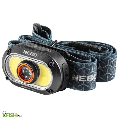 Nebo neb-hlp-1005-g mycro 500 fejlámpa, 500-30 lumen, újratölthető, ipx4, állítható dőlésszög
