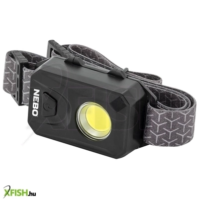 Nebo neb-hlp-7000-g 150 fejlámpa, 150 lumen, cob led, 3 üzemmód, elemes