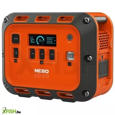 Nebo intrepid 1000 neb-pst-0008-eu power station, hordozható töltőállomás