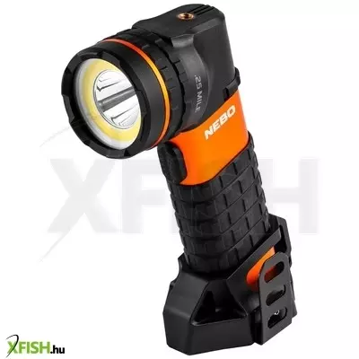 Nebo neb-spt-1005-g master series sl25 keresőlámpa, 600 lm, 400 m, 3 funkció, ip67, állványra szerelhető, mágneses, övcsipesz