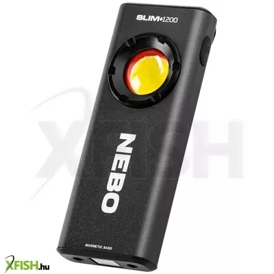 Nebo neb-wlt-1007-g slim 1200 zseblámpa, 1200-30 lumen, újratölthető, power bank funkció, eloxált alumínium, ipx7