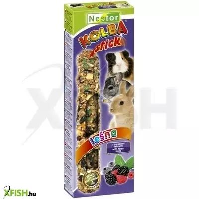 Nestor Dupla Rúd Rágcsálónak És Nyúlnak Erdei Gyümölcs 115gr