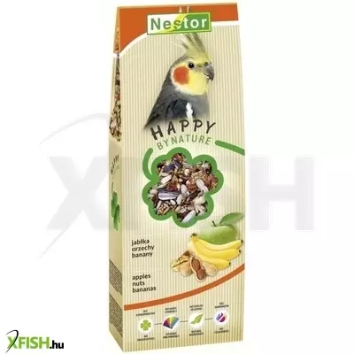 Nestor Eledel Közepes Méretű Papagájnak Gyümölcs+Magok 700ml 430gr