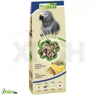 nestor eledel papagájnak magok+banán 700ml 320gr