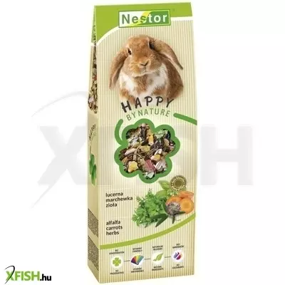 Nestor Eledel Nyúlnak Gyógynövény+Széna 700ml 500gr