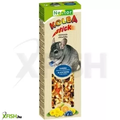 nestor dupla rúd csincsillának kökény+narancs+magok 115gr