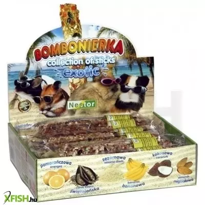 Nestor Bonbonierka Rágcsálónak  És Nyúlnak Exotikus 65gr