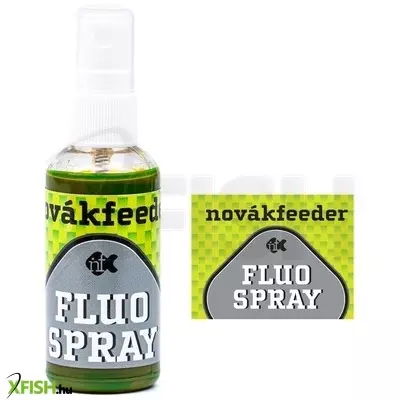 Novák Feeder Fluo Aroma Felhősítő spray 50ml (zöld)