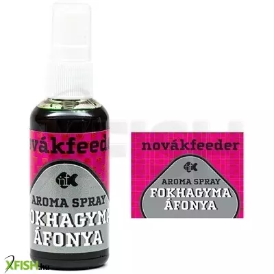 Novák Feeder Aroma Spray Fokhagyma Áfonya 50ml