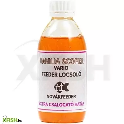 Novák Feeder Locsoló Liquid Vanilia Scopex 250Ml