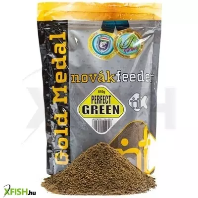 Novák feeder Gold Medal Method Mix Feeder Etetőanyag Perfect Green Zöld 850 g