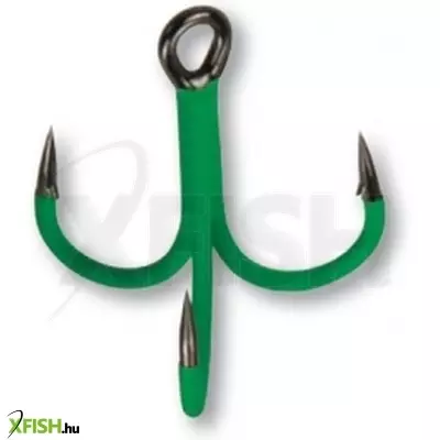 Madcat A-Static Treble 6X Harcsázó Hármas Horog - #3/0 / Sb=4