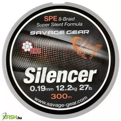 Savage Gear Hd8 Silencer Fonott Zsinór 120M 0.36Mm 70Lbs 32Kg Green