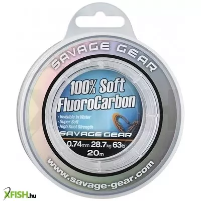 Savage Gear Soft Fluoro Carbon Előke 0.33Mm 50M 7Kg 15.2Lb