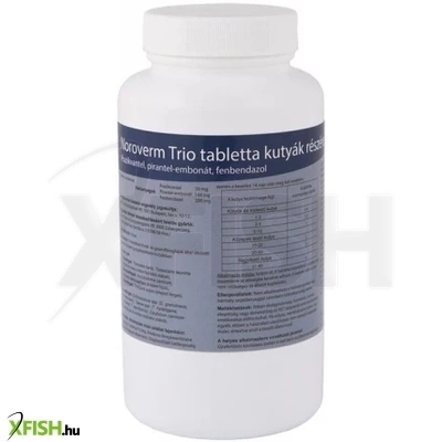 Noroverm Trio Bélféreg Tabletta Kutyák Részére 200db/csomag
