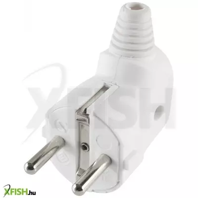 Home npd 1/wh földelt dugvilla oldalsó kábelvezetéssel, rugalmas törésgátlóval, max. 3680 w, fehér