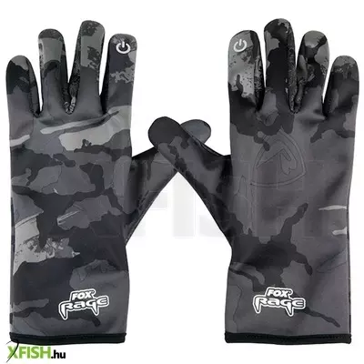 Rage Thermal Camo Gloves Thermo Kesztyű M