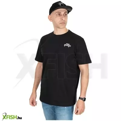 Fox Rage Wear Tee Shirt Horgász Póló Fekete Xl