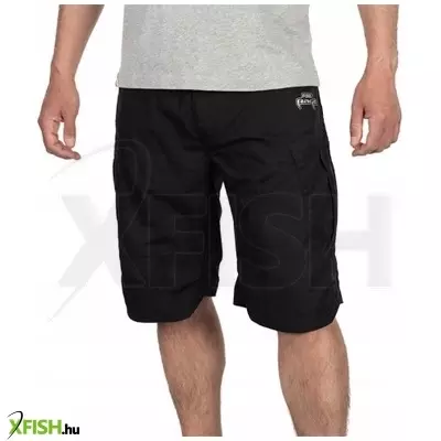 Fox Rage Combat Shorts Horgász Rövidnadrág Fekete Xl