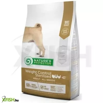 Natures Protection Dog Weight Control Sterilised Poultry & krill Adult 12kg
