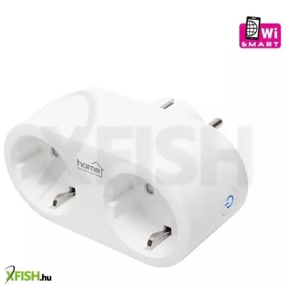 Home nvs 32 pro smart elosztó, smart life alkalmazással távolról vezérelhető, 2 db földelt aljzat gyermekvédelemmel, wi-fi 2,4 ghz 802.11 b/g/n