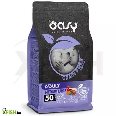 Oasy Dog GF Adult Medium/Large Duck 2,5kg