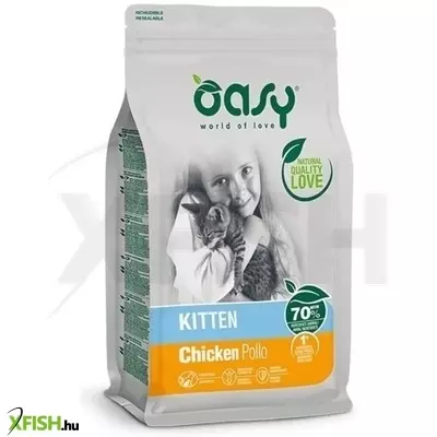 Oasy Lifestage Cat Kitten Chicken 300g