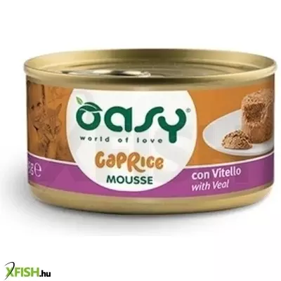 Oasy Cat Konzerv Tasty Mousse Veal 85g