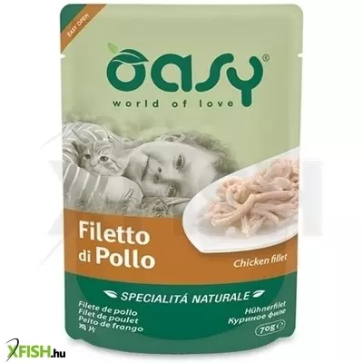 Oasy Cat Alutasak Natural Chicken 70g