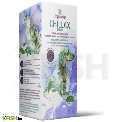 Organovet Chillax Nyugtató Syrup 250ml