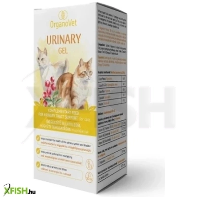 Organovet Urinary Húgyhólyag Gél Macskák Részére 50ml