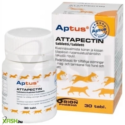 Aptus Attapectin Emésztést Segítő Tabletta Kutyák Macskák Részére 30db/csomag