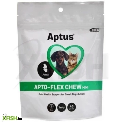 Aptus Apto Flex Chew Mini Izületvédő Rágótabletta Kutyának Macskának 40db/csomag