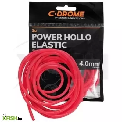 Preston C-Drome Power Hollo Elastic (P0020032) csőgumi 4mm piros