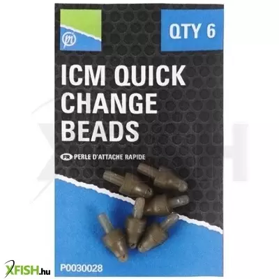 Preston Icm In-Line Quick Change Bead (P0030028) Feeder Gyorskapocs 6db/cs