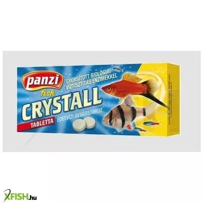 panzi-pet panzi crystall akváriumi víztisztító tabletta - 10 db