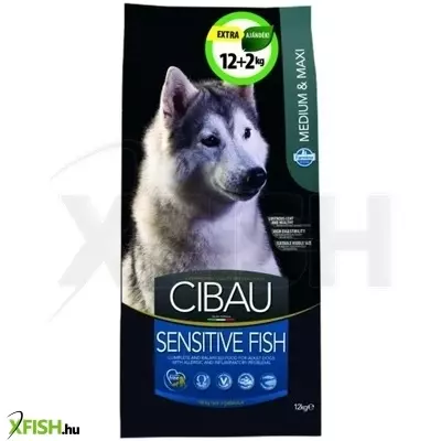 Cibau Sensitive Fish Medium/Maxi 12+2kg Promo