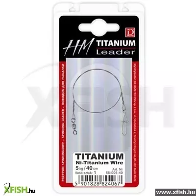 Dragon Titánium Dobóelőtét - Hm 1X7 Ti-Braid / Atk 7Kg Titanium 1 Db/Csomag