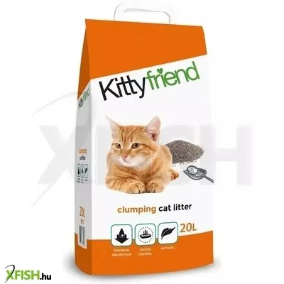 Kitty friend macskaalom clumping csomósodó bentonit 20l