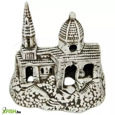 Wodnik vár akvárium dekoráció - pl104 (20x13x20cm)