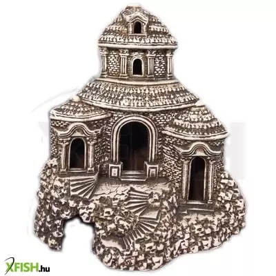 Wodnik vár akvárium dekoráció (sarokba) - pl135
