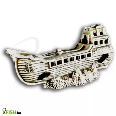 Wodnik hajóroncs akvárium dekoráció - pl141 (30x12x13cm)