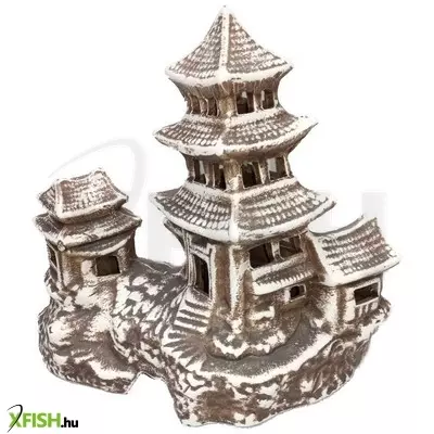 Wodnik pagoda akvárium dekoráció (közepes) - pl157