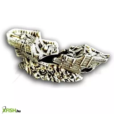 Wodnik hajóroncs akvárium dekoráció - pl169 (26,5x10x12cm)