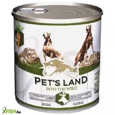 Pets land dog konzerv vadas 800g