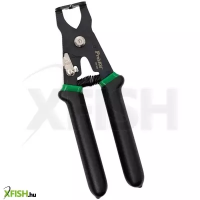 Proskit pm-386 professzionális kábelkötegelő vágó és fogó, kétféle vágási módszer, ergonomikus markolat