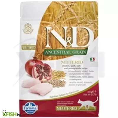 N&d cat ancestral grain csirke ivartalanított adult 300g