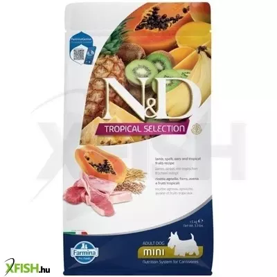 N&d tropical selection dog lamb adult mini 1,5kg
