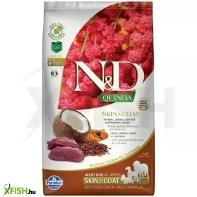N&d quinoa dog skin & coat vadhús 2,5kg